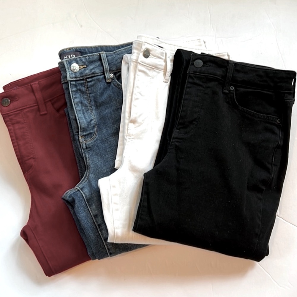 NYDJ  Marilyn Straight in any of 4 colors/ Size 10